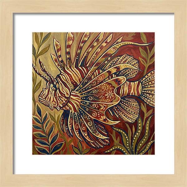Majestic Lionfish Display