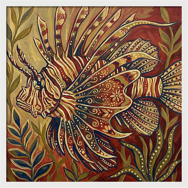 Majestic Lionfish Display