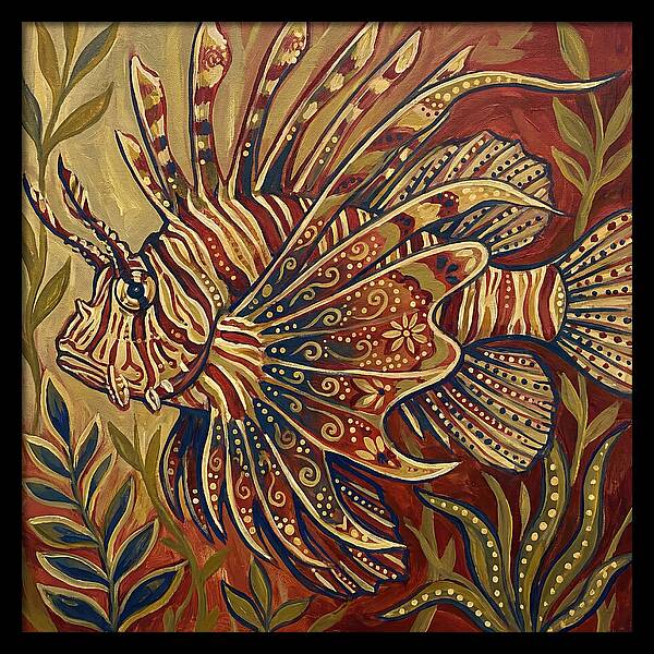 Majestic Lionfish Display