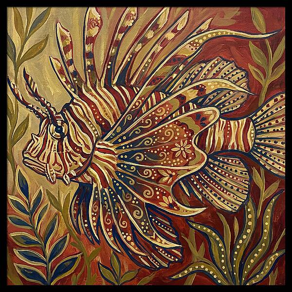 Majestic Lionfish Display