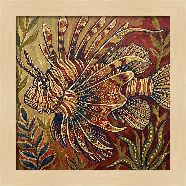 Majestic Lionfish Display