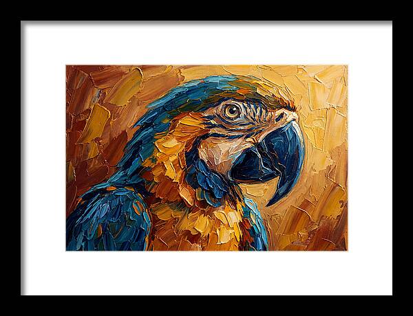 Majestic Macaw Portrait