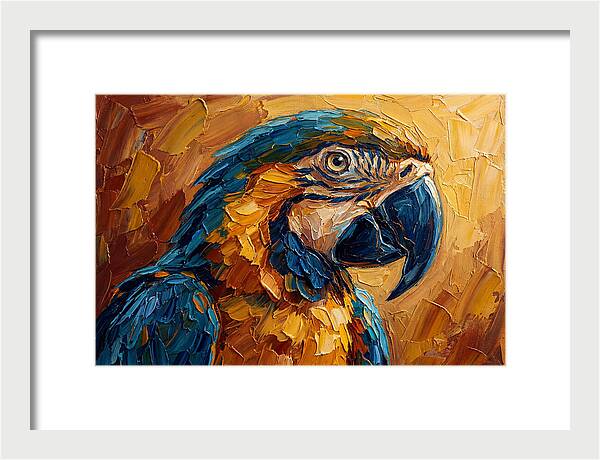 Majestic Macaw Portrait