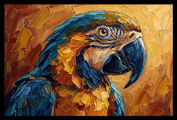 Majestic Macaw Portrait