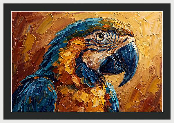 Majestic Macaw Portrait