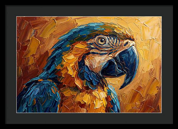 Majestic Macaw Portrait