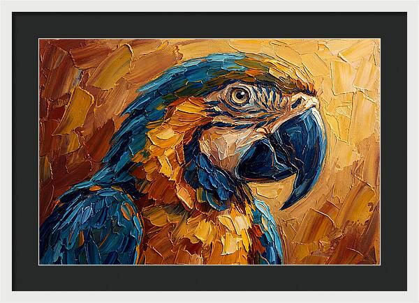 Majestic Macaw Portrait