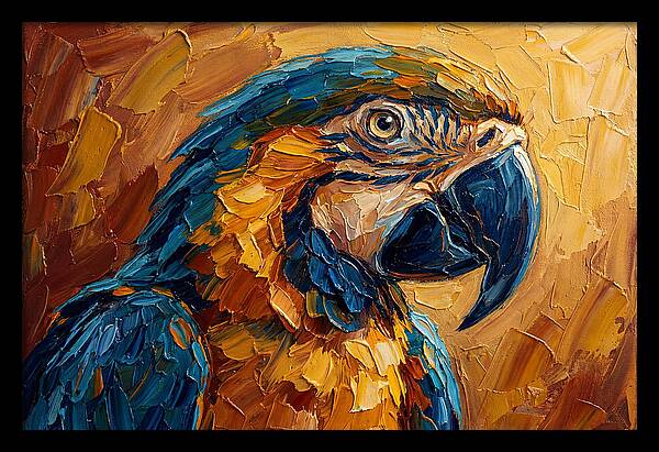 Majestic Macaw Portrait