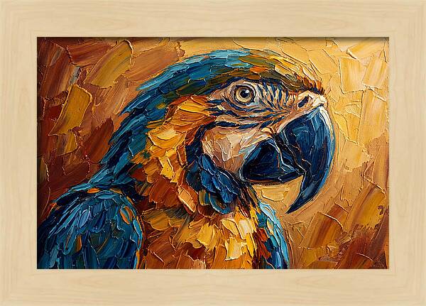 Majestic Macaw Portrait