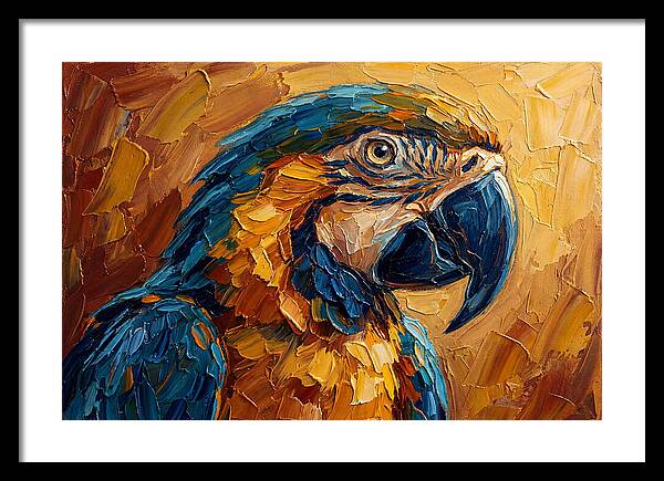 Majestic Macaw Portrait