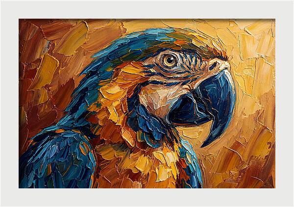 Majestic Macaw Portrait