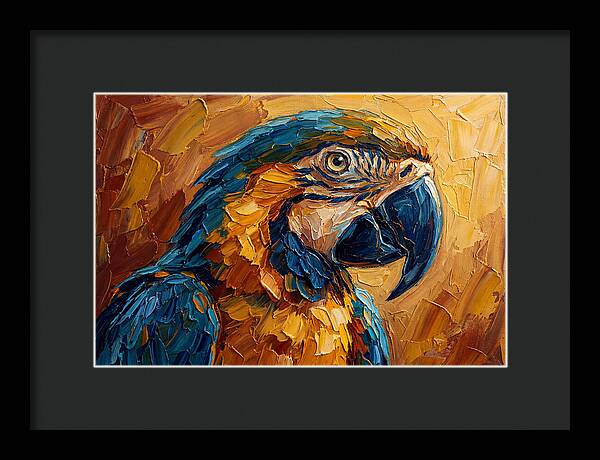 Majestic Macaw Portrait
