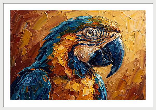 Majestic Macaw Portrait