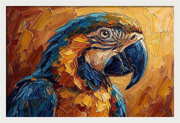 Majestic Macaw Portrait