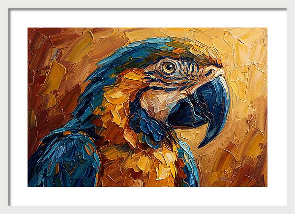 Majestic Macaw Portrait