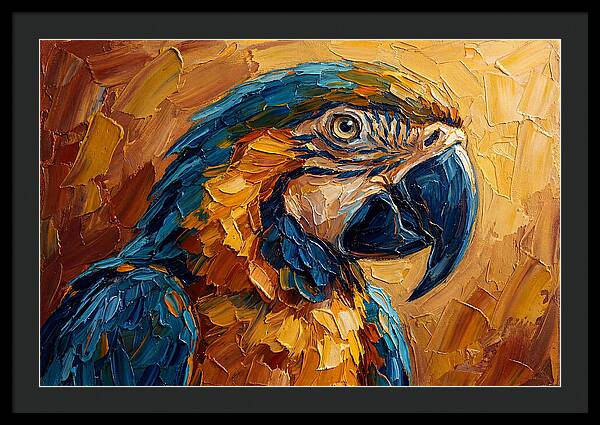 Majestic Macaw Portrait
