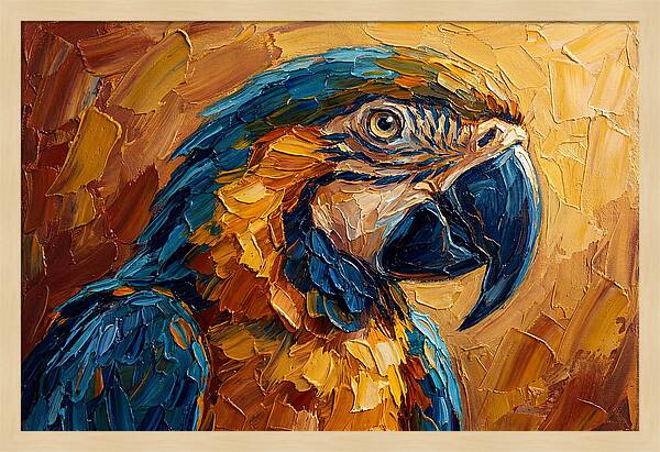 Majestic Macaw Portrait