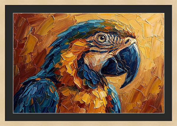 Majestic Macaw Portrait