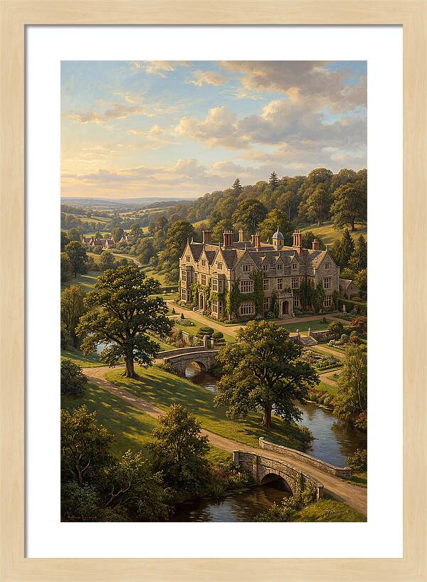 Majestic Manor Landscape