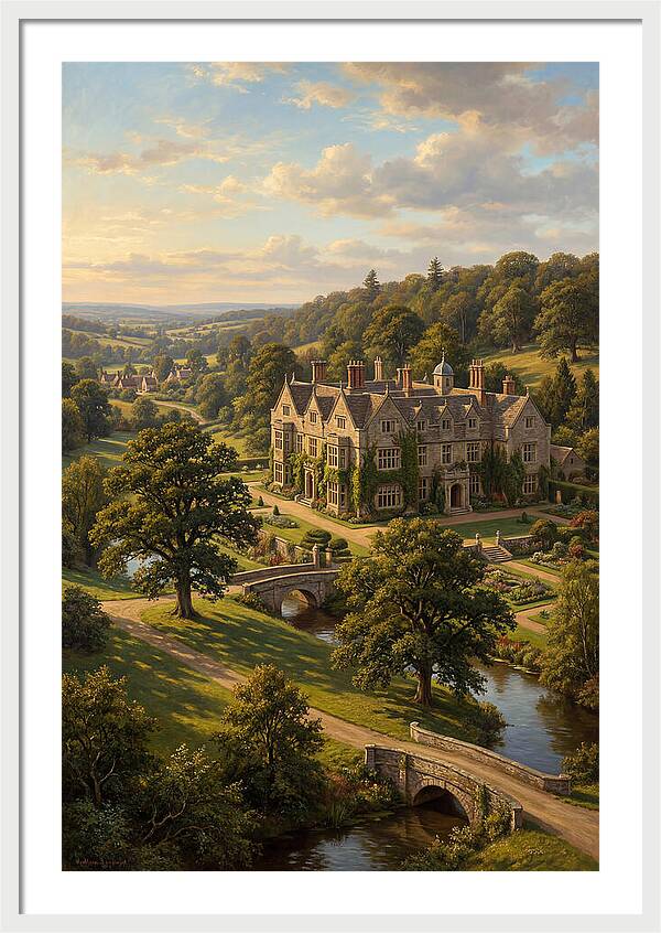 Majestic Manor Landscape
