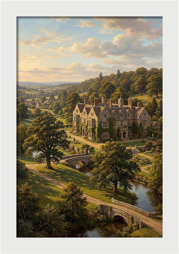Majestic Manor Landscape