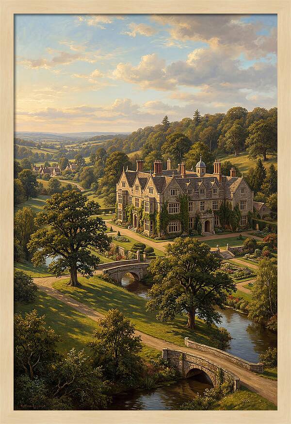 Majestic Manor Landscape