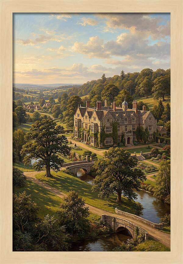 Majestic Manor Landscape