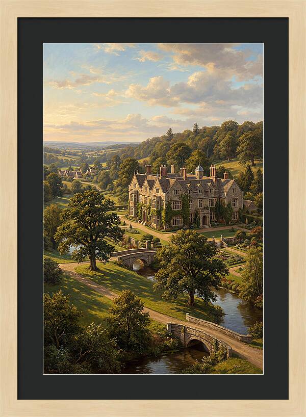 Majestic Manor Landscape
