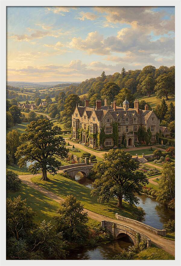Majestic Manor Landscape