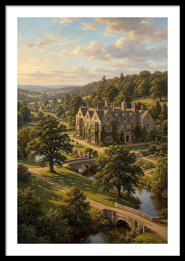 Majestic Manor Landscape