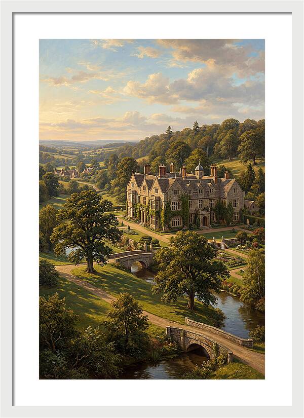 Majestic Manor Landscape