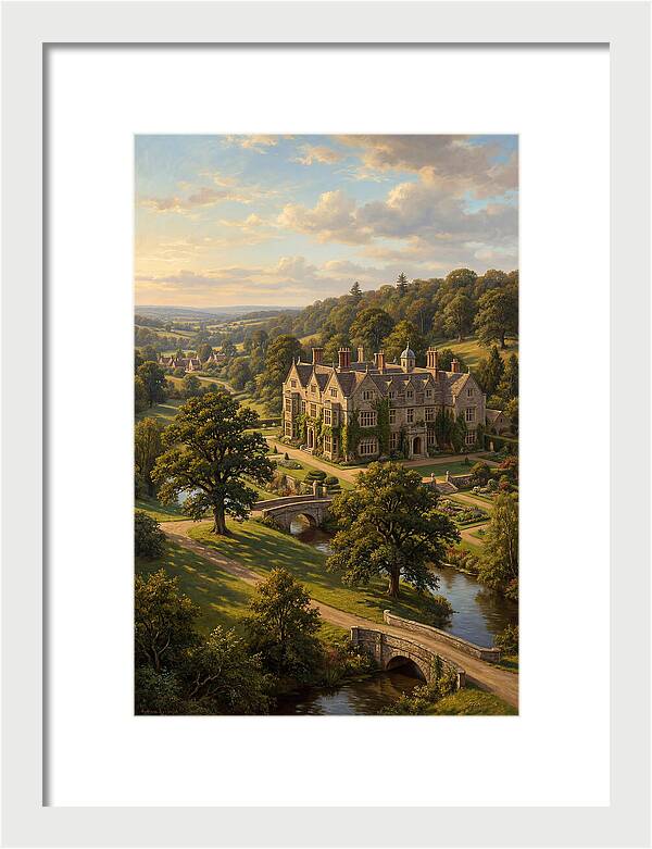 Majestic Manor Landscape