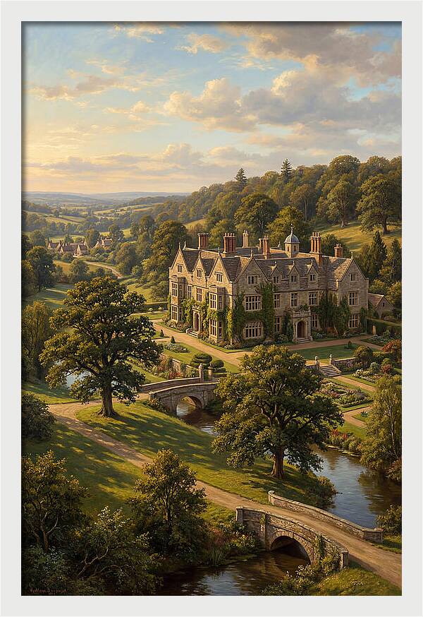 Majestic Manor Landscape