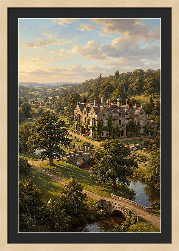 Majestic Manor Landscape