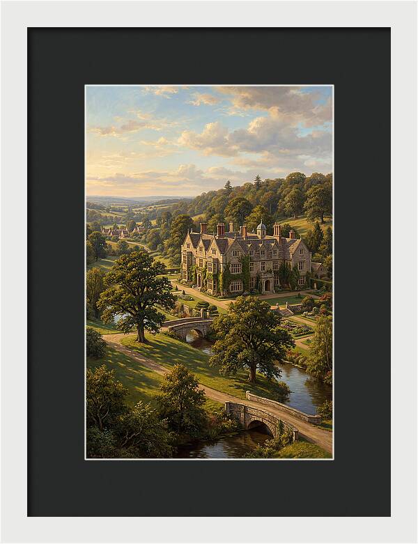 Majestic Manor Landscape