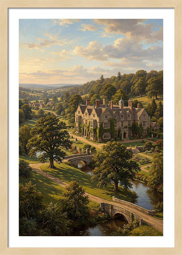 Majestic Manor Landscape