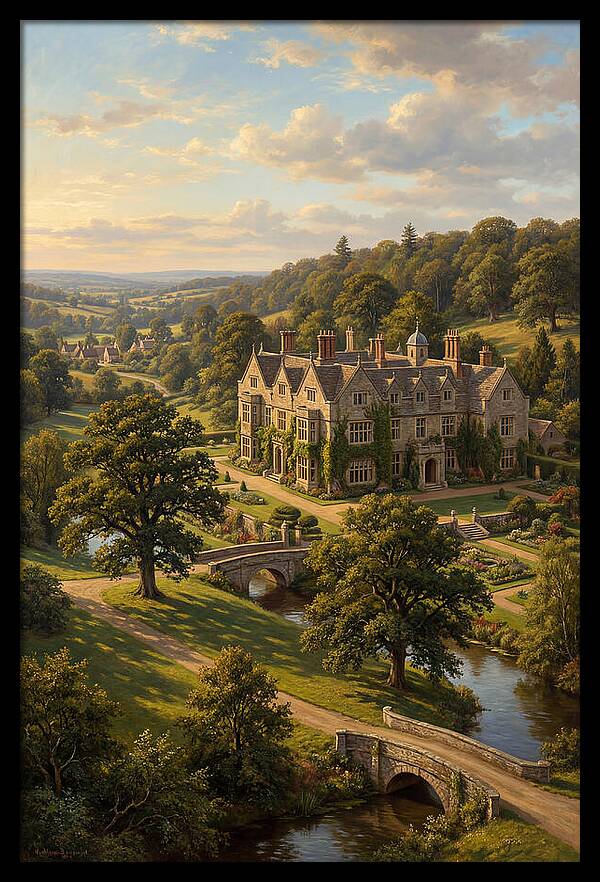 Majestic Manor Landscape