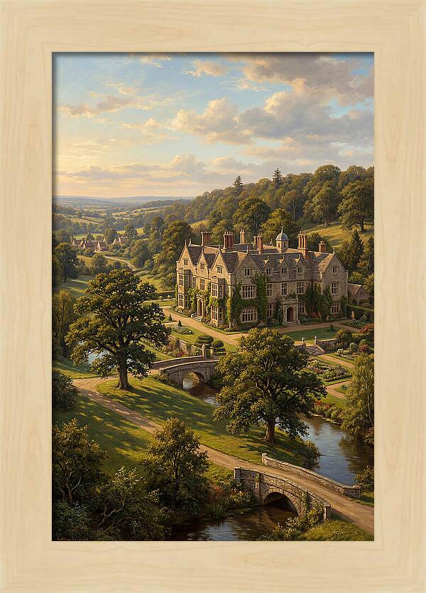 Majestic Manor Landscape
