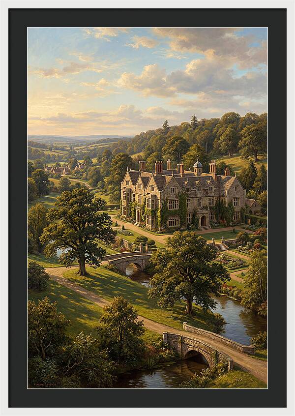 Majestic Manor Landscape