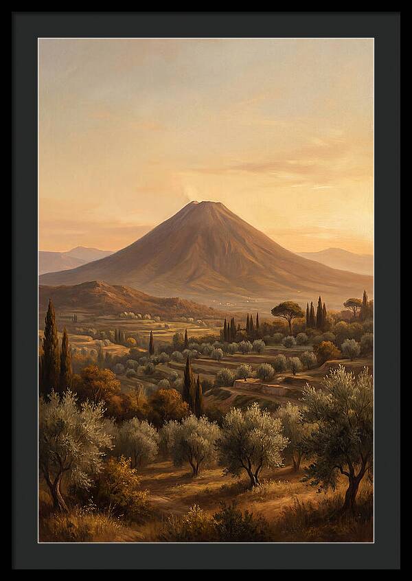 Majestic Mediterranean Volcano