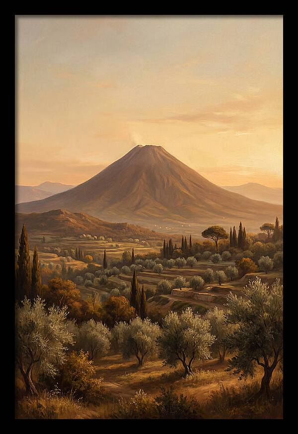 Majestic Mediterranean Volcano
