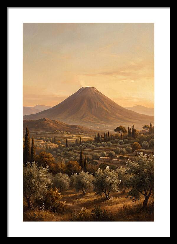 Majestic Mediterranean Volcano