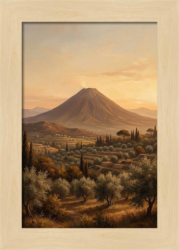 Majestic Mediterranean Volcano