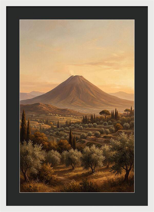 Majestic Mediterranean Volcano