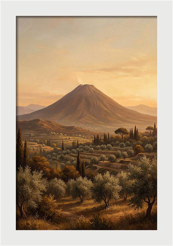 Majestic Mediterranean Volcano
