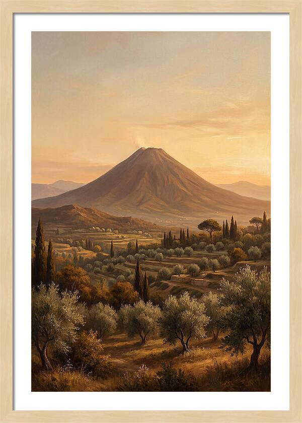 Majestic Mediterranean Volcano
