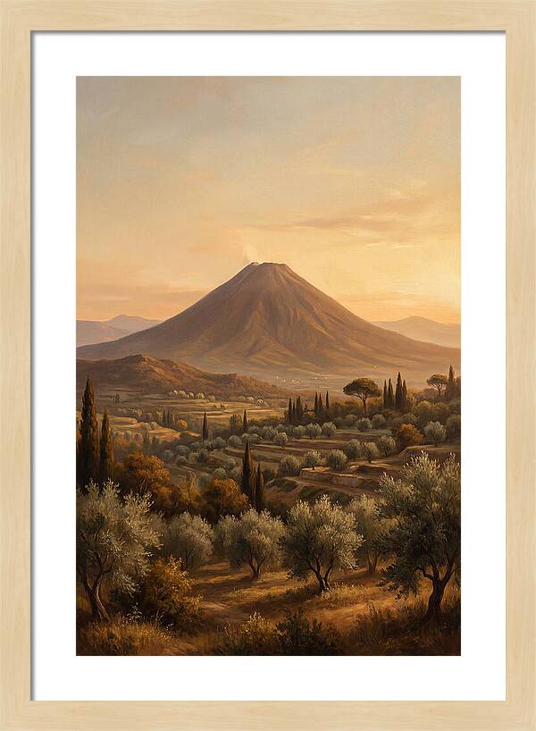 Majestic Mediterranean Volcano