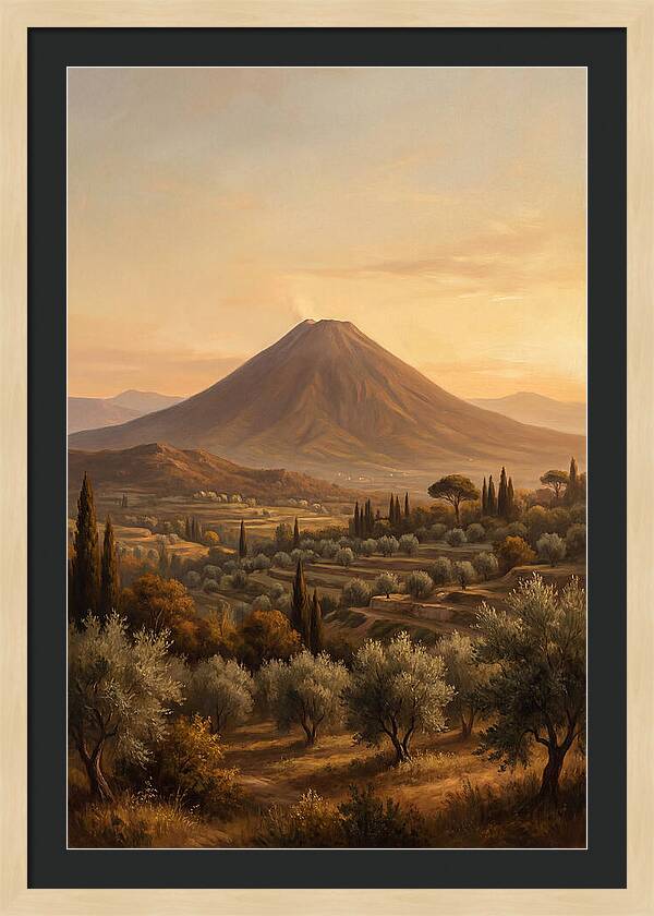Majestic Mediterranean Volcano