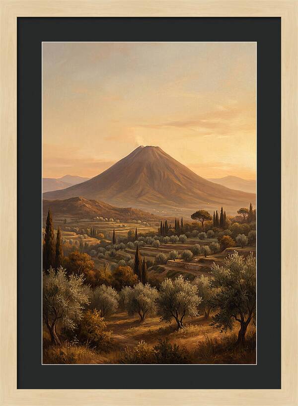 Majestic Mediterranean Volcano
