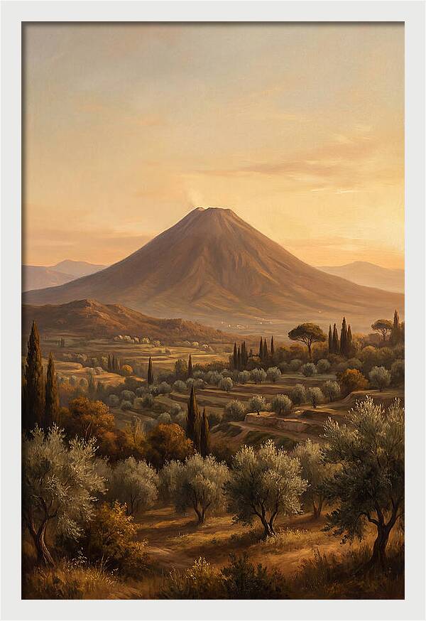 Majestic Mediterranean Volcano